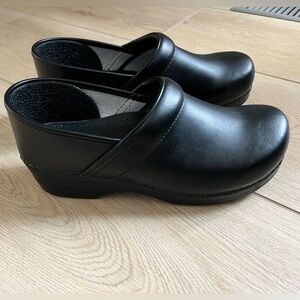 Dansko black clogs
